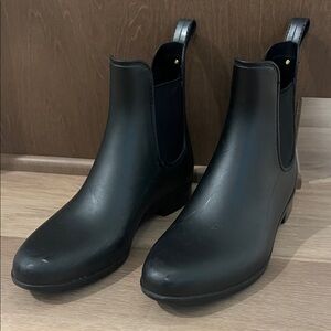 Sam Edelman Black Rain Boots